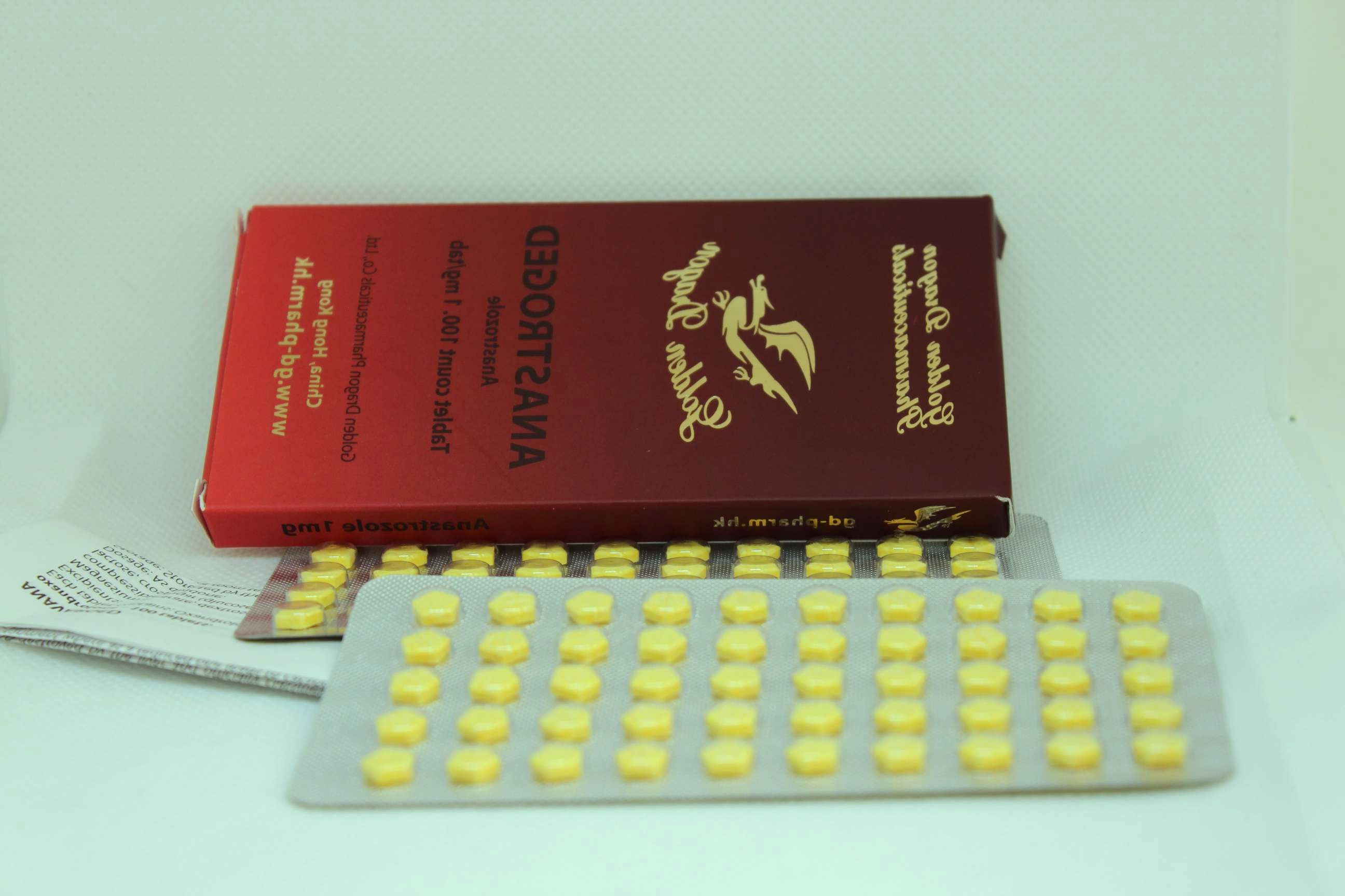 Anastrozole tabs Golden Dragon Pharmaceuticals Co., Ltd 1mg/50tab