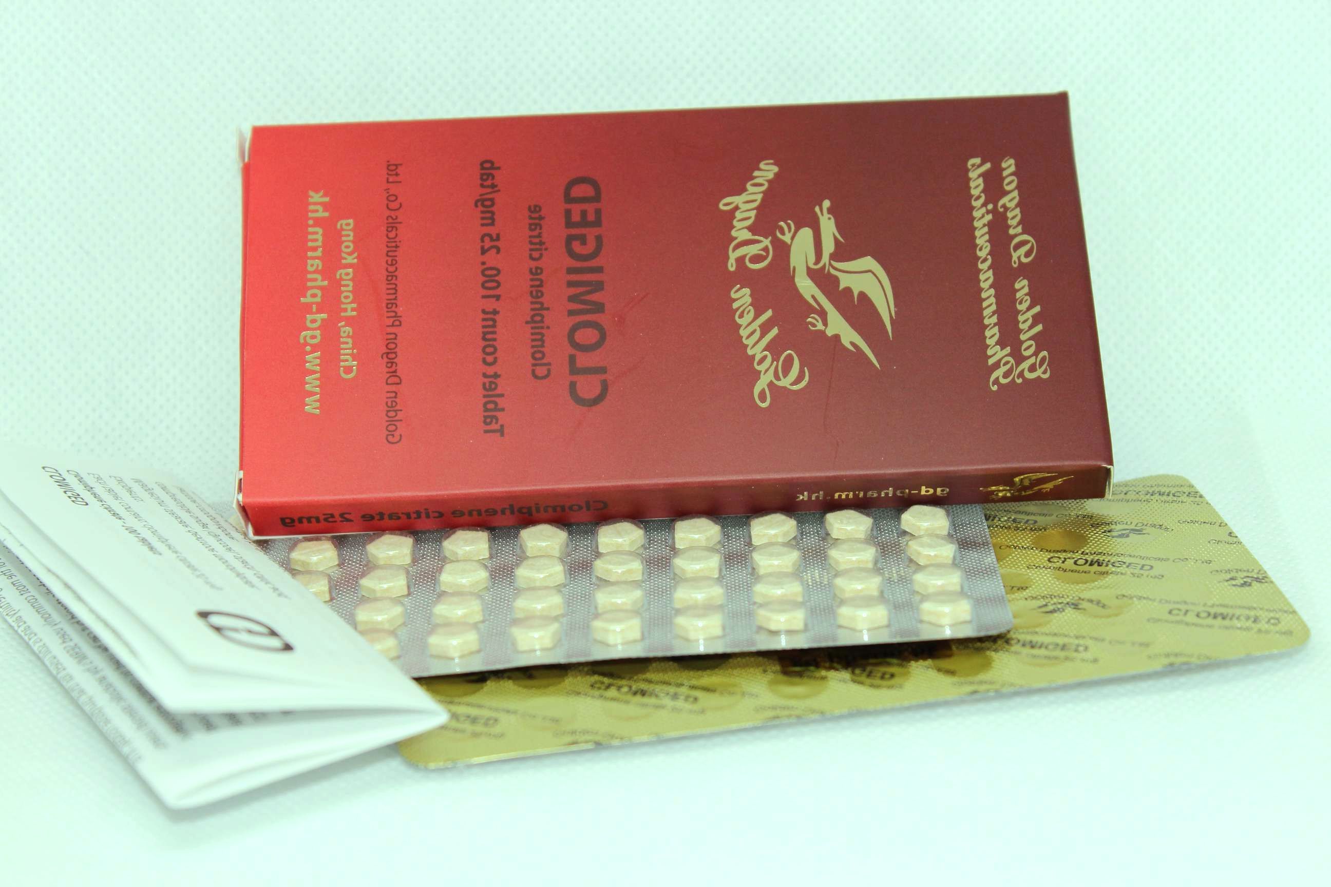 Clomifene Citrate Golden Dragon Pharmaceuticals Co., Ltd 25mg/50tab