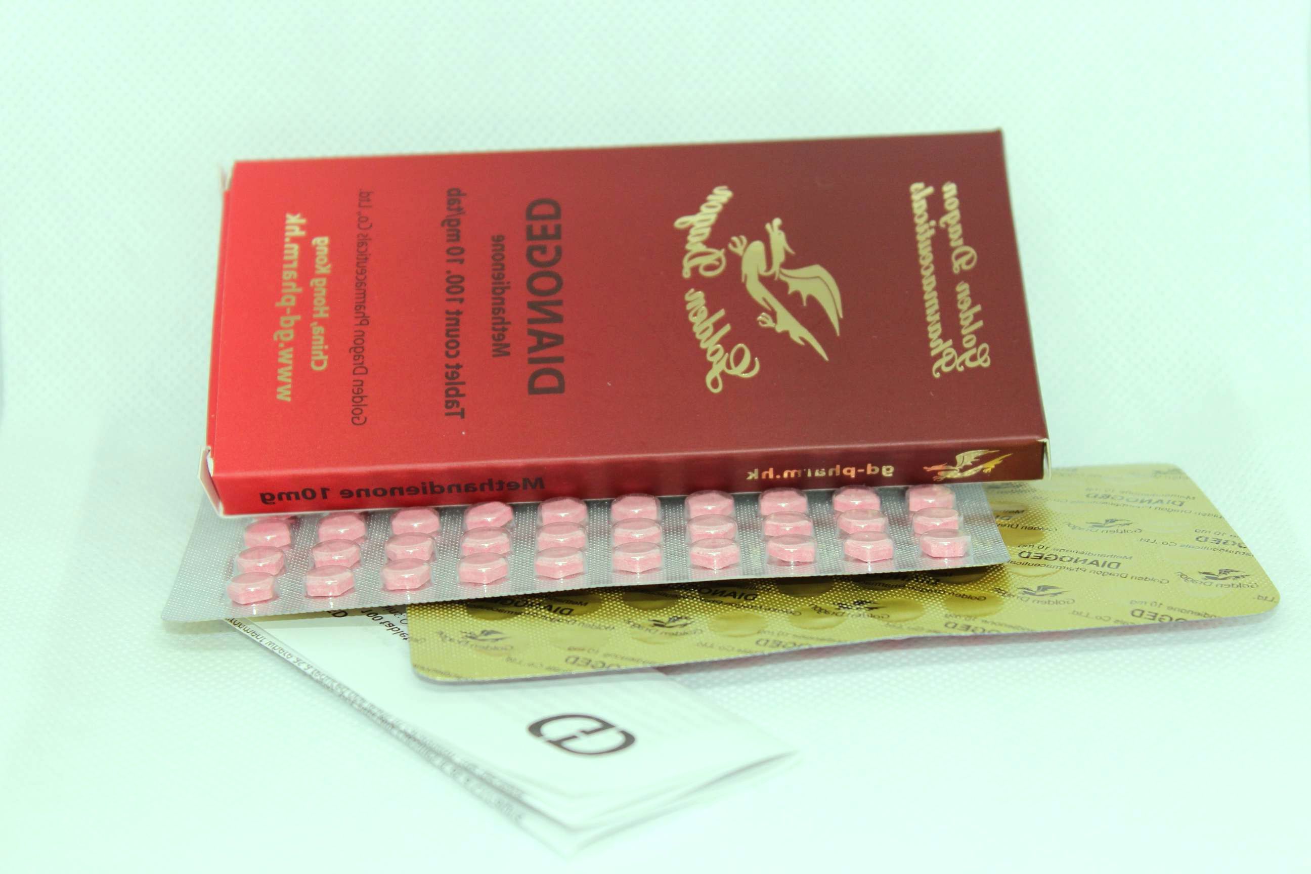 Dianabol pills Golden Dragon Pharmaceuticals Co., Ltd 10mg/100tab