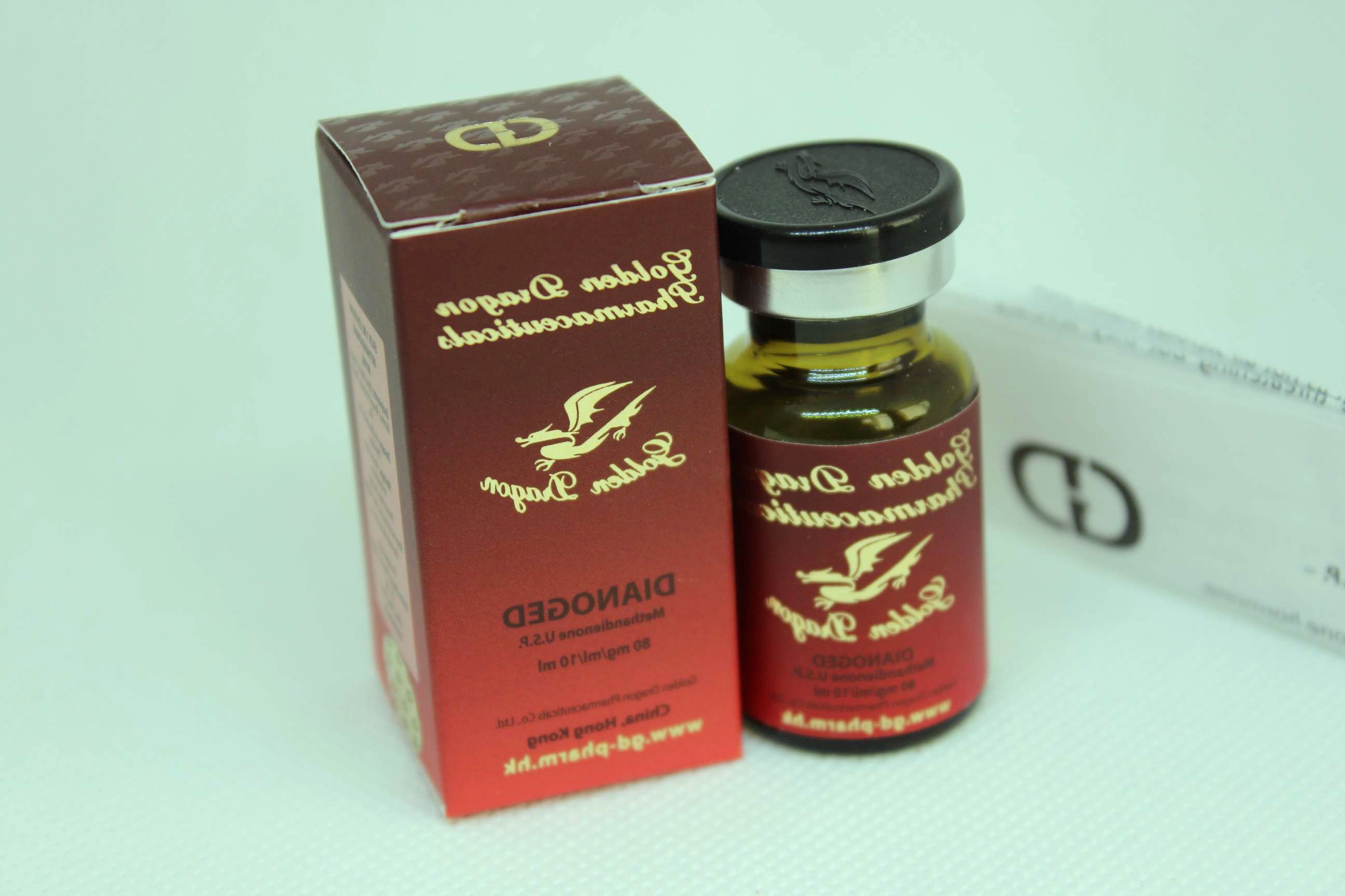 Dianabol inj Golden Dragon Pharmaceuticals Co., Ltd 10ml/80mg