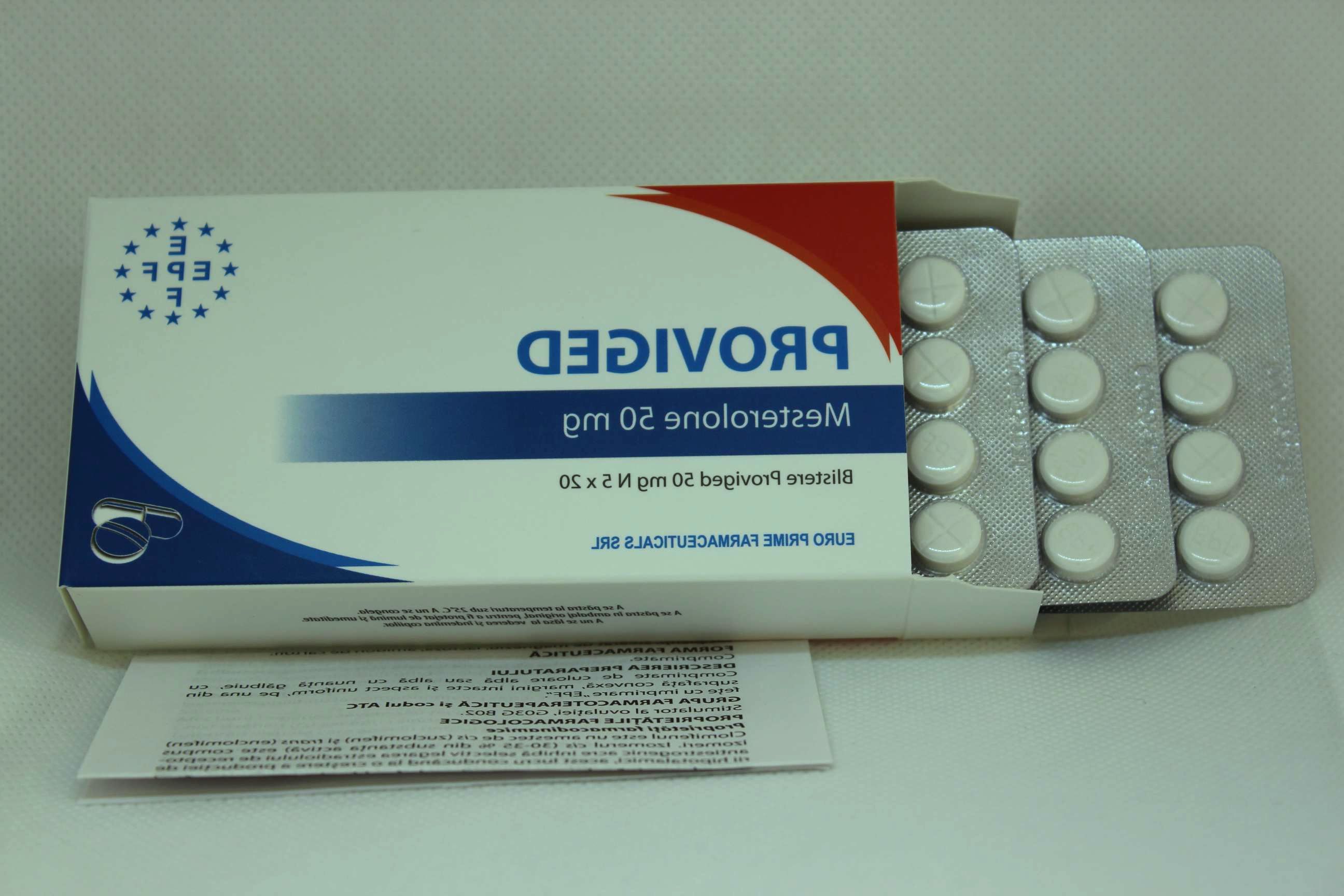 Mesterolone EPF Euro Prime Farmaceuticals SRL 20 tab 50 mg tab
