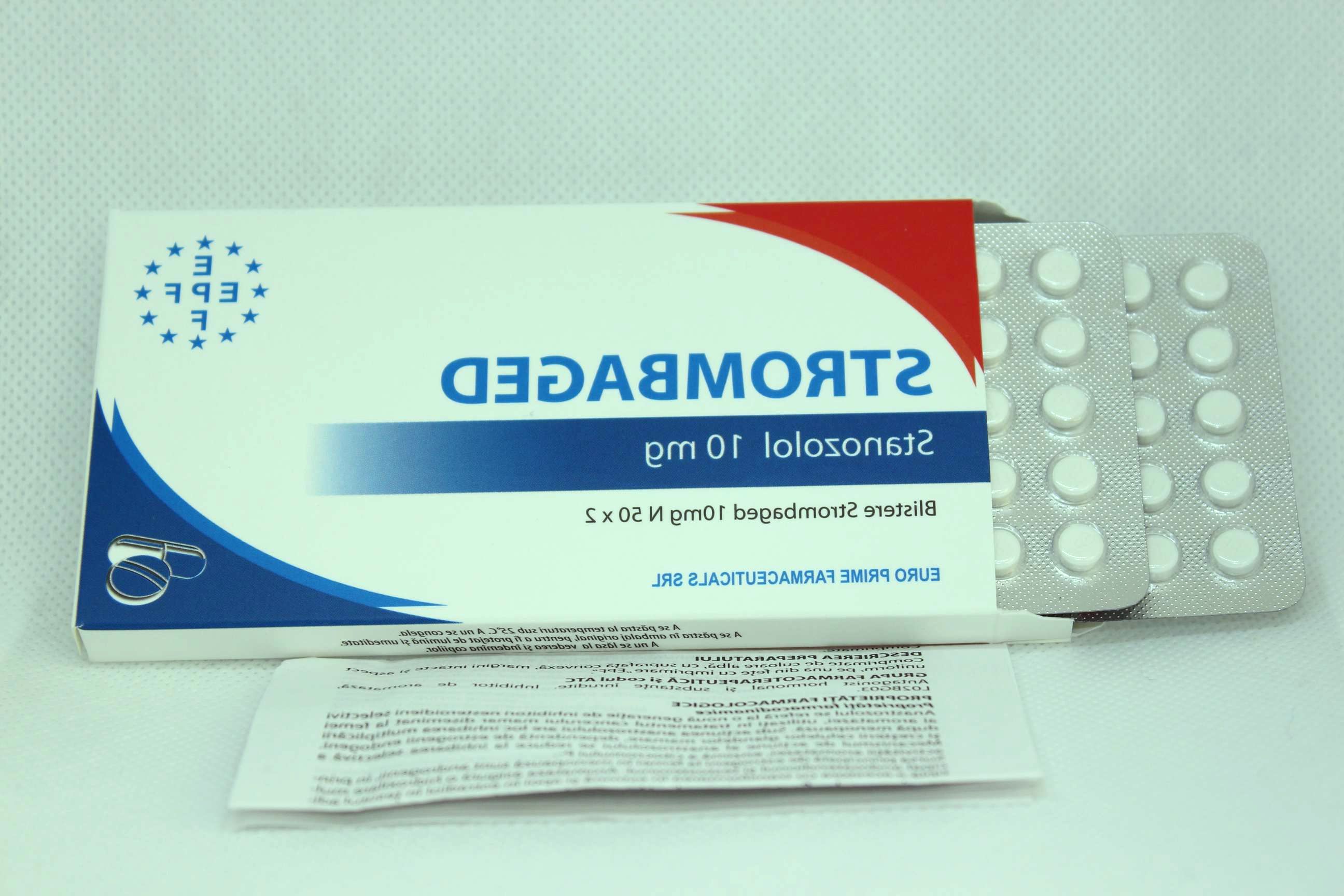 Stanozolol tabs EPF Euro Prime Farmaceuticals SRL 10mg/100tab