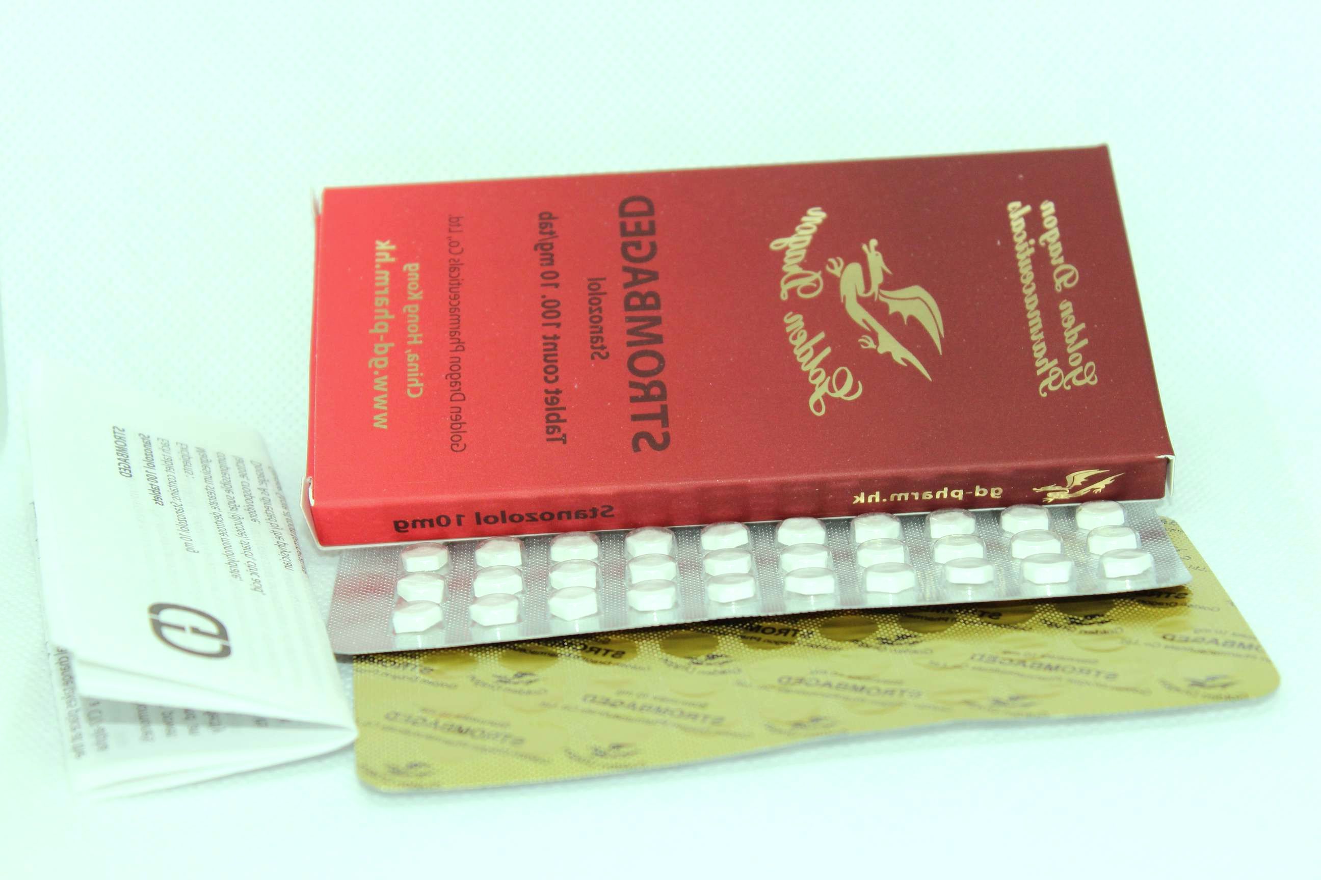 Stanozolol pills Golden Dragon Pharmaceuticals Co., Ltd 10mg/100tab