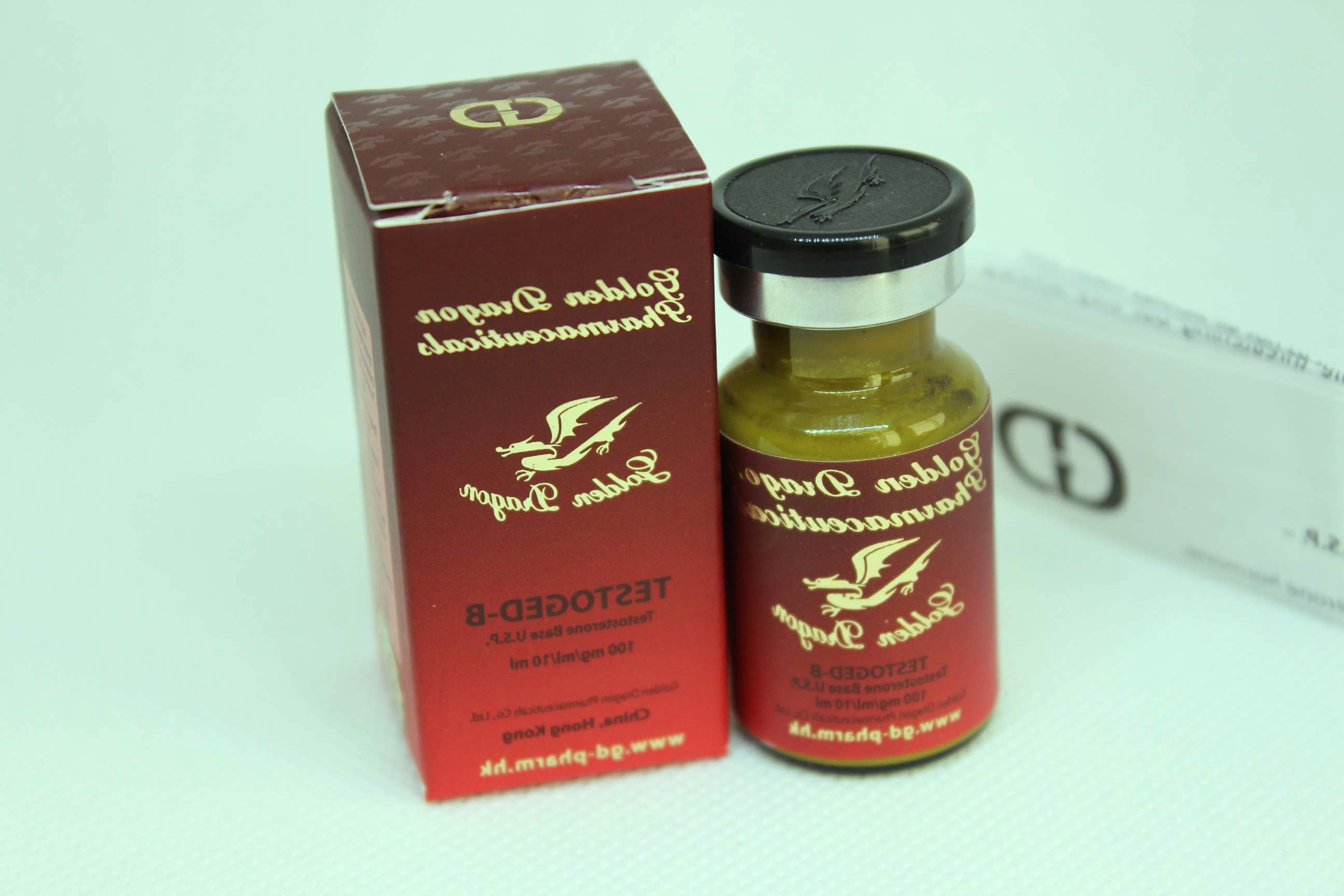 Testosterone Base Golden Dragon Pharmaceuticals Co., Ltd 10ml/100 mg